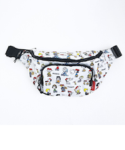 スヌーピー ボディバッグ ウエストポーチ ホワイト SNOOPY