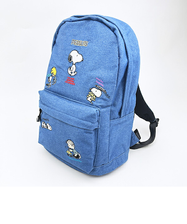 スヌーピー リュック バッグ ライトデニム SNOOPY