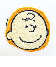 スヌーピー チャーリーブラウン ダイカットさがらポーチ オレンジ SNOOPY
