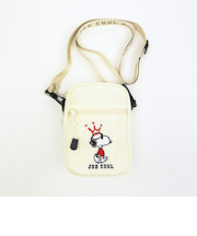 スヌーピー ジョークール 縦型ショルダーバッグ アイボリー SNOOPY