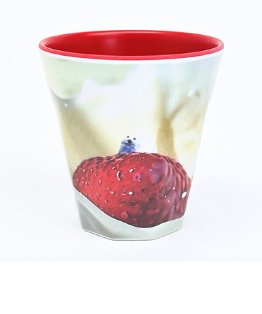 パペットスンスン マットメラミンカップ （いちご） コップ