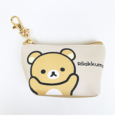 リラックマ 三角ミニポーチ