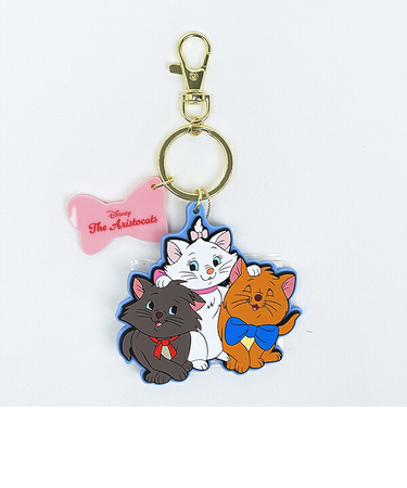 ディズニー マリー アドラブルラバーチャーム キーホルダー ACCOMMODE アコモデ Disney