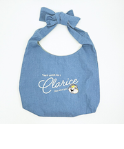 ディズニー クラリス リボンハンドルトートバッグ ブルー チップとデール ACCOMMODE アコモデ Disney