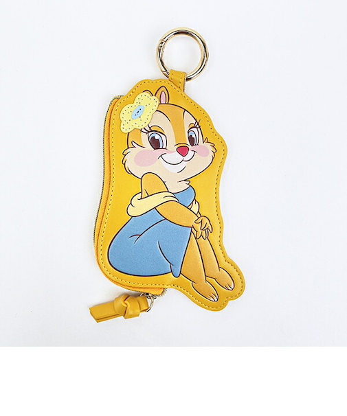 ディズニー クラリス ダイカットフラットポーチ チップとデール ACCOMMODE アコモデ Disney
