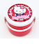 サンリオ ハローキティ 丸型ランチボックス2段（フォーク付き） お弁当箱 日本製 Sanrio