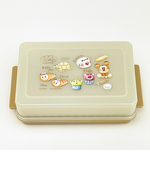 ディズニー カッティングガイド付バターケース 日本製 Disney