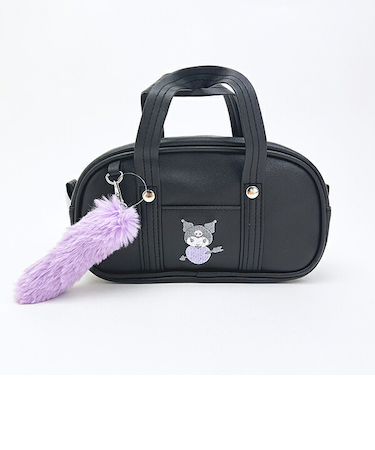 サンリオ クロミ スクバ風ペンケース 文具 ブラック sanrio