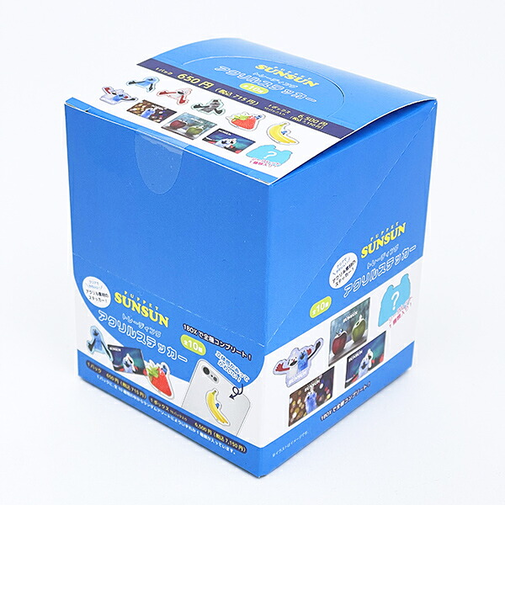 パペットスンスン トレーディングアクリルステッカー 全10種 コンプリートBOX