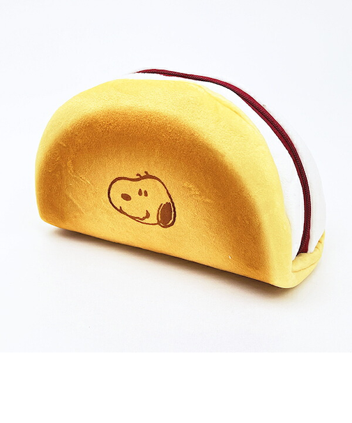 スヌーピー クリームサンドポーチ アールグレイ SNOOPY