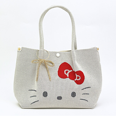 サンリオ ハローキティ トートバッグ アイボリー Sanrio