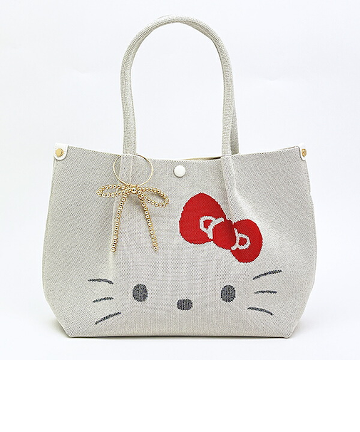 サンリオ ハローキティ トートバッグ アイボリー Sanrio