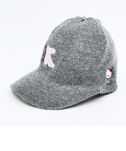 サンリオ ハローキティ ニットキャップ グレー 帽子 アパレル Sanrio