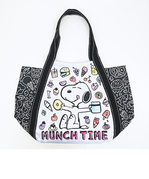 スヌーピー バルーントートバッグ (食べ物) SNOOPY