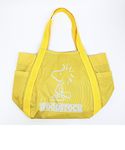 スヌーピー ウッドストック バルーントートバッグ イエロー SNOOPY