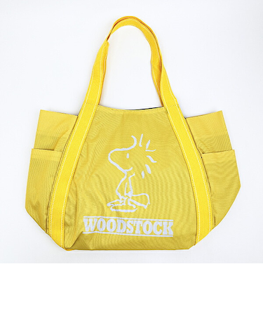 スヌーピー ウッドストック バルーントートバッグ イエロー SNOOPY
