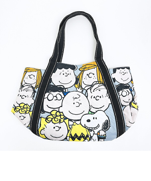 スヌーピー バルーントートバッグ 総柄 SNOOPY