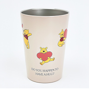 ディズニー くまのプーさん ステンレスタンブラー アイボリー ランチ コップ Disney