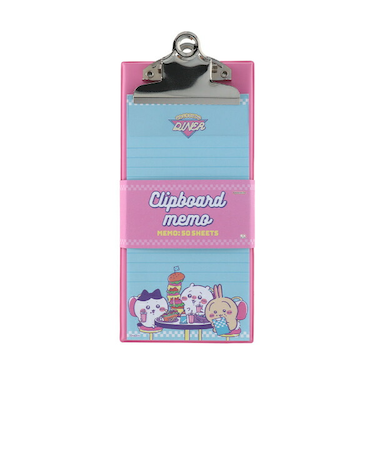 ちいかわ ランチ ミニクリップボードメモ 文具
