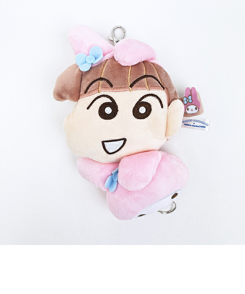 サンリオ マイメロディ × クレヨンしんちゃん ネネちゃん リール付きマスコット キーホルダー sanrio