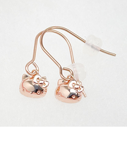 サンリオ ハローキティ アレルギーフリーフックピアス ピンクゴールド アクセサリー 日本製 Sanrio