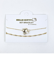 サンリオ ハローキティ セットダブルブレスレット お座り アクセサリー Sanrio