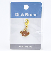 ミッフィー miffy ボリス フェイス タイニーチャーム ブラウン