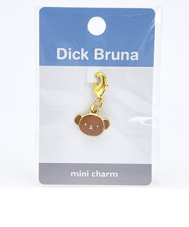 ミッフィー miffy ボリス フェイス タイニーチャーム ブラウン