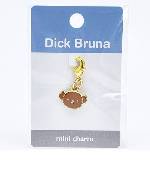 ミッフィー miffy ボリス フェイス タイニーチャーム ブラウン