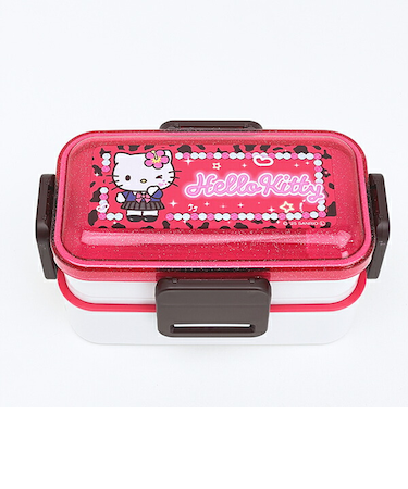 サンリオ ハローキティ 2段ふわっと弁当箱 ランチ 日本製 Sanrio