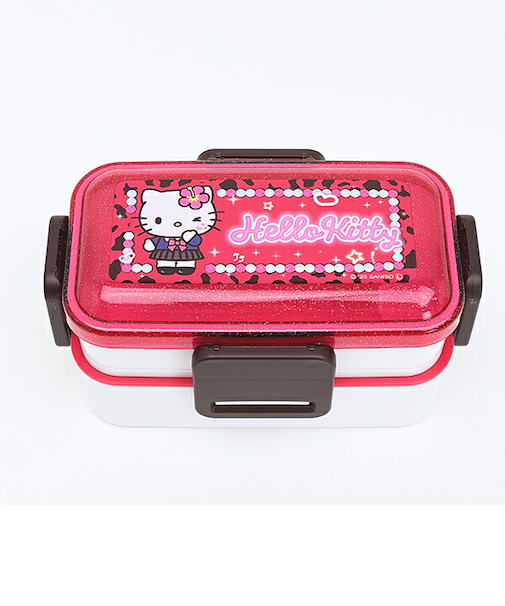 サンリオ ハローキティ 2段ふわっと弁当箱 ランチ 日本製 Sanrio