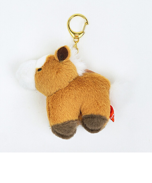 干支ぽちゃ うま(午) ぬいぐるみ ブラウン