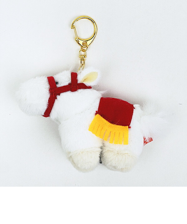 干支ぽちゃ うま(午) ぬいぐるみ ホワイト