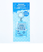 サンリオ マイメロディ＆クロミ DollyMix ゲーム機風アクリルチェーン クロミ ブルー sanrio