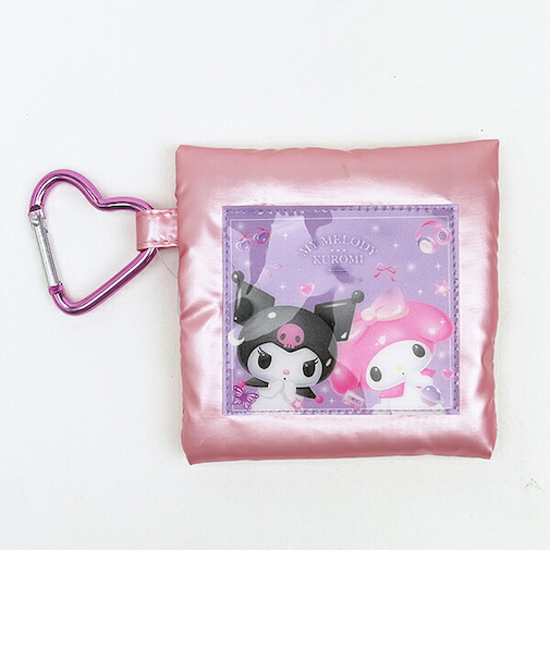 サンリオ マイメロディ&クロミ パステルドリームランド カラビナポーチ ピンク sanrio