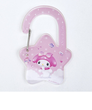 サンリオ マイメロディ＆クロミ パステルドリームランド アクリルカラビナ マイメロディ ピンク sanrio
