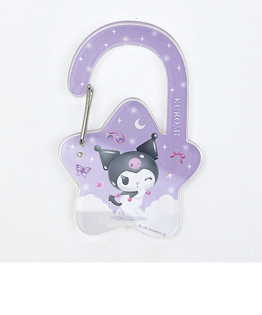 サンリオ マイメロディ＆クロミ パステルドリームランド アクリルカラビナ クロミ パープル sanrio