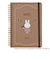 ミッフィー miffy バンド付きB6ノート チョコレート 文具