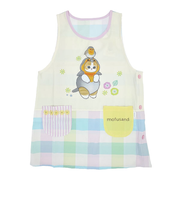 モフサンド (コトリにゃんとことり) チェック切替エプロン キッチン アパレル mofusand