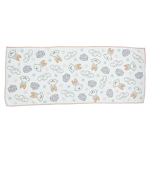 ポケットモンスター ポケピース ファストドライフェイスタオル ピンク ポケモン