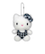 サンリオ ハローキティ 千鳥格子シリーズ ボールチェーンマスコット ブラック 平成レトロ Sanrio