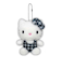 サンリオ ハローキティ 千鳥格子シリーズ ボールチェーンマスコット ブラック 平成レトロ Sanrio