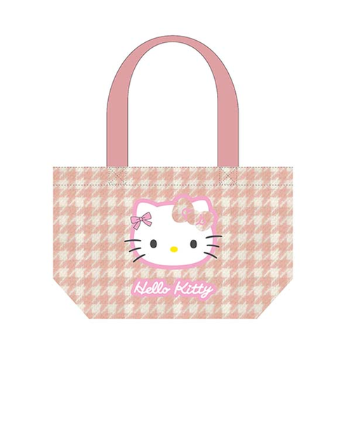 サンリオ ハローキティ 千鳥格子シリーズ ミニトート ピンク 平成