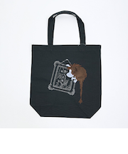 ムーミン ご先祖様B トートバッグ ブラック