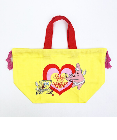 スポンジボブ ランチ巾着 お弁当 キッズ