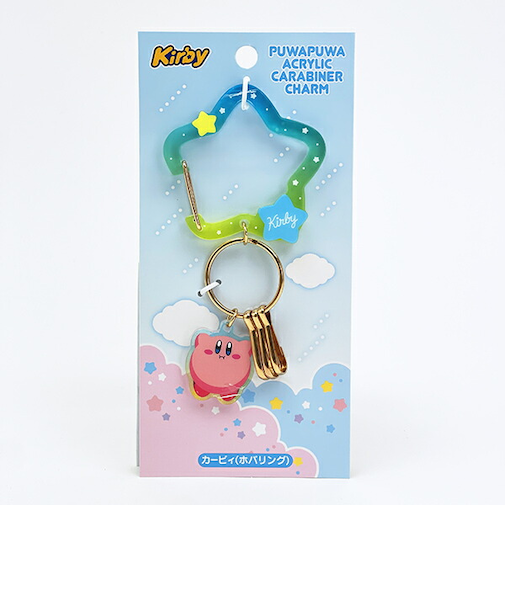 星のカービィ ホバリング アクリルカラビナチャーム キーホルダー