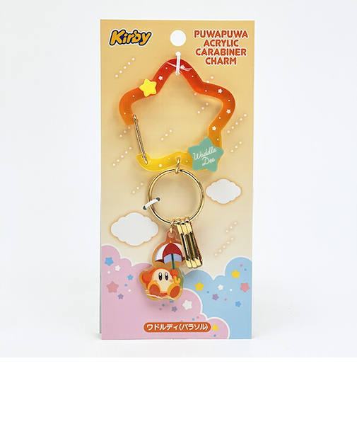 星のカービィ ワドルディ パラソル アクリルカラビナチャーム キーホルダー