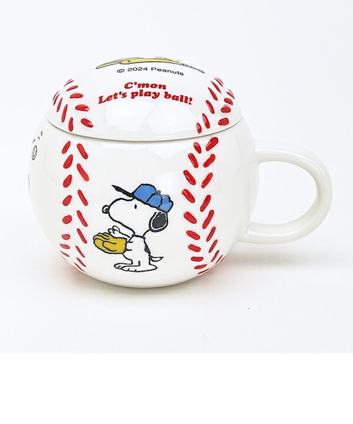 スヌーピー ベースボールマグカップ コップ SNOOPY｜パーフェクト