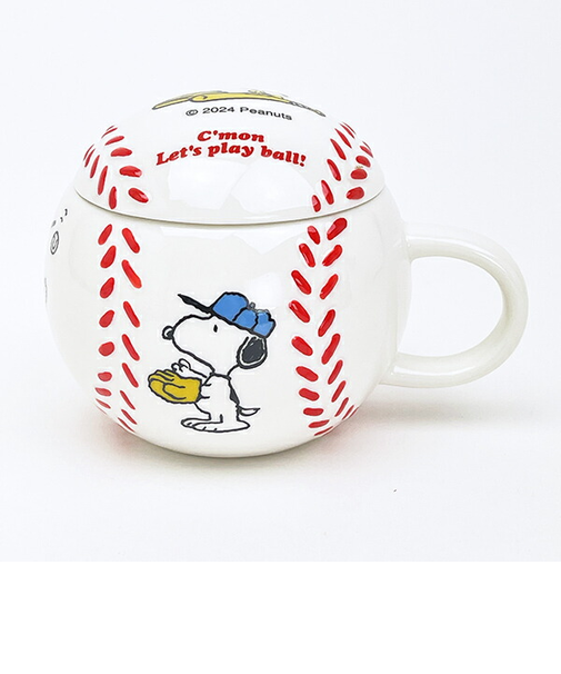 スヌーピー ベースボールマグカップ コップ SNOOPY