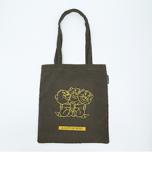 トムとジェリー (3匹の子猫) フロッキー配色トートバッグ トムジェリ